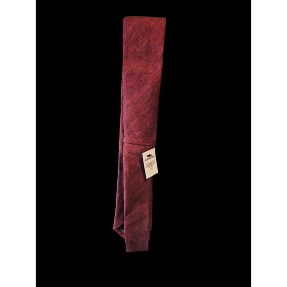 Express Men's Tie Red with Black *NEW*  (3634) - Picture 1 of 2